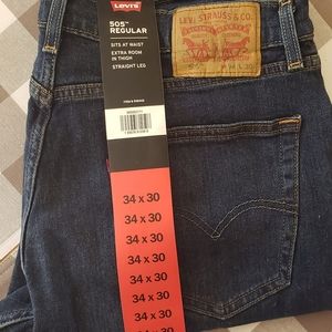 Levi's 505 Regular Fit Dark Wash